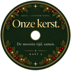Middenlabel kant A: Onze kerst.