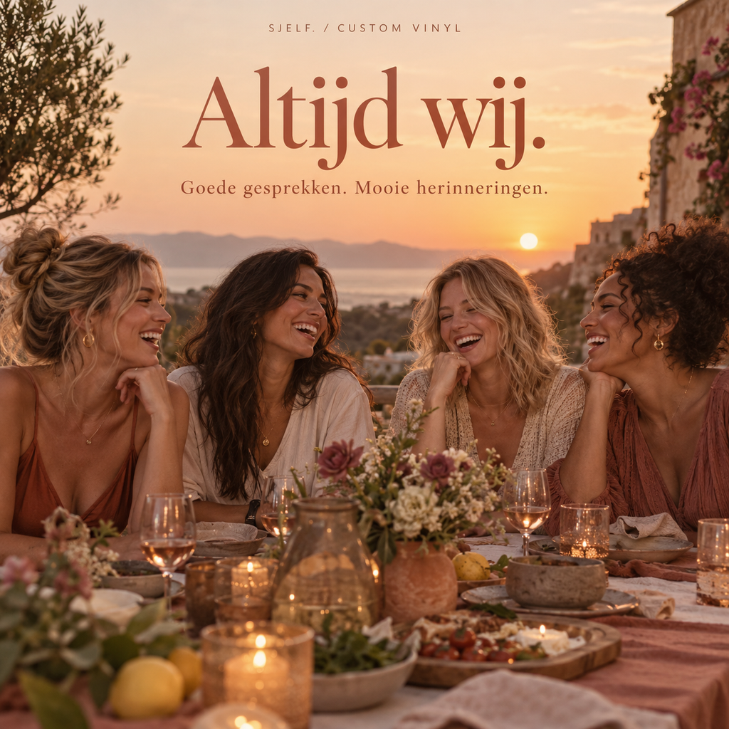 Voorkant van de hoes: Altijd wij.