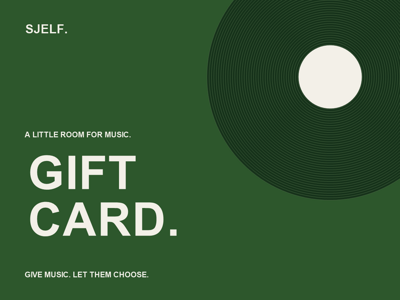 SJELF Gift Card — digitale cadeaubon voor muziek