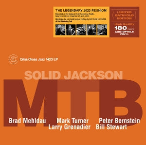 Brad Mehldau & Mark Turner & Peter Bernstein – Solid Jackson (1 LP vinyle)