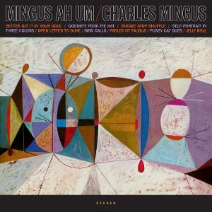 Mingus, Charles – Mingus Ah Um (1LP, Coloured Vinyl, Reissue, Waxtime Clear Vinyl)