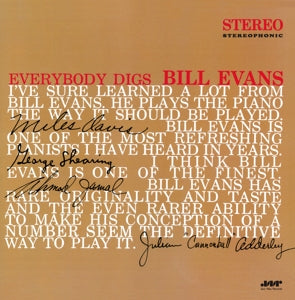 BILL EVANS – Everybody Digs Bill Evans (1LP Vinyl, Jazz Wax)