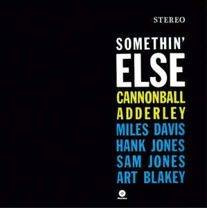 Adderley, Cannonball – Somethin' Else vinyl