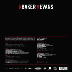 Baker, Chet & Bill Evans – Complete Recordings vinyl