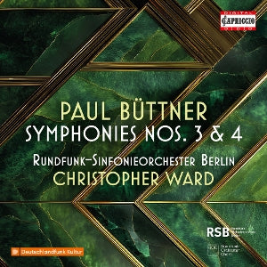 Rundfunk-Sinfonieorchester Berlin – Buttner: Paul Buttner: Symphonies Nos. 3 & 4 cd