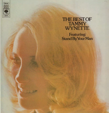 Tammy Wynette – The Best Of Tammy Wynette, CBS 63578: voorhoes