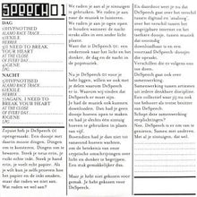 V/A – De Speech cd