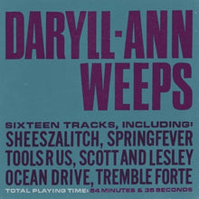 Daryll-Ann – Daryll-Ann Weeps vinyl