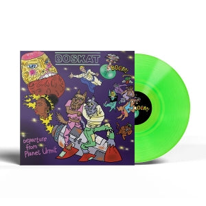 Boskat – Departure From Planet Urmit (1LP, Coloured Vinyl)