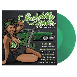 Various Artist – Rockabilly Heroes Vol. 2 (1LP, farvet vinyl)