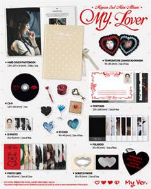 Miyeon – My, Lover cd