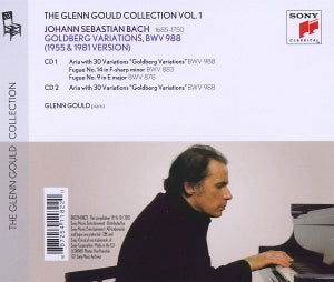 Glenn Gould – Glenn Gould spielt Bach: Goldberg-Variationen BWV 988 – die historische Debütaufnahme von 1955; die digitale Aufnahme von 1981 (2CD)